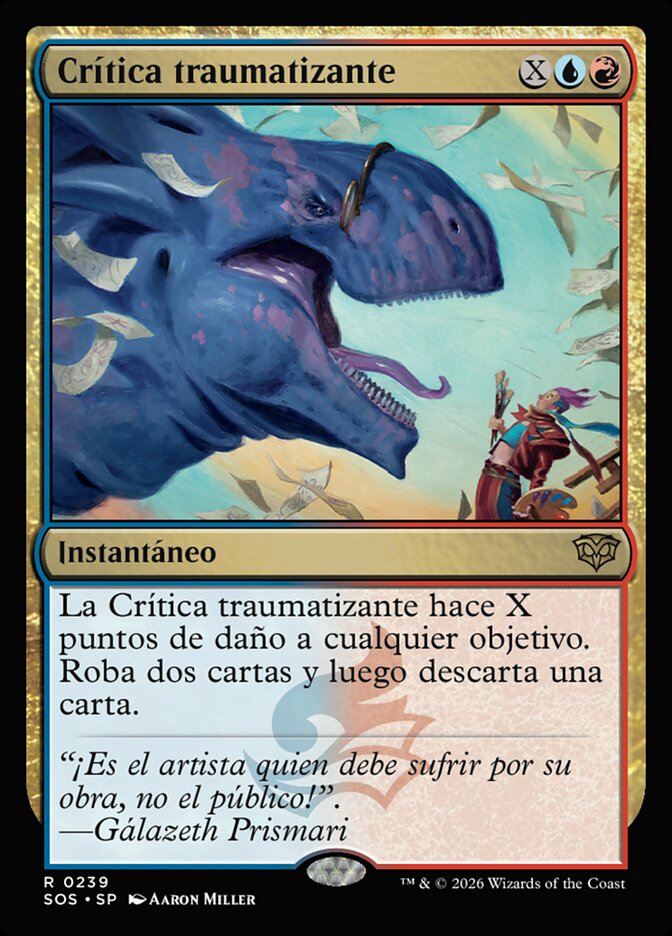 Crítica traumatizante