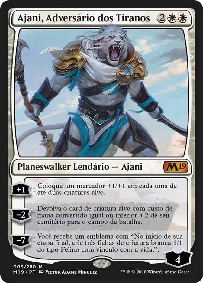 Ajani, Adversário dos Tiranos