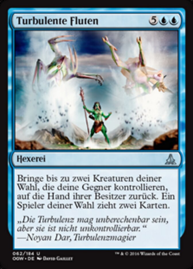 Turbulente Fluten