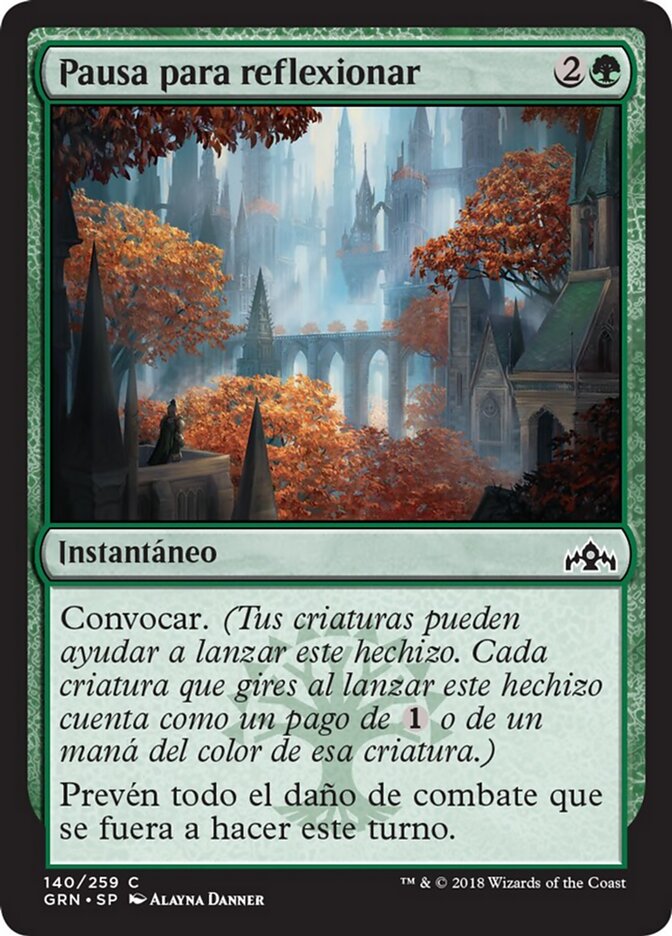 Pausa para reflexionar