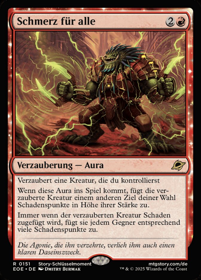 Schmerz für alle