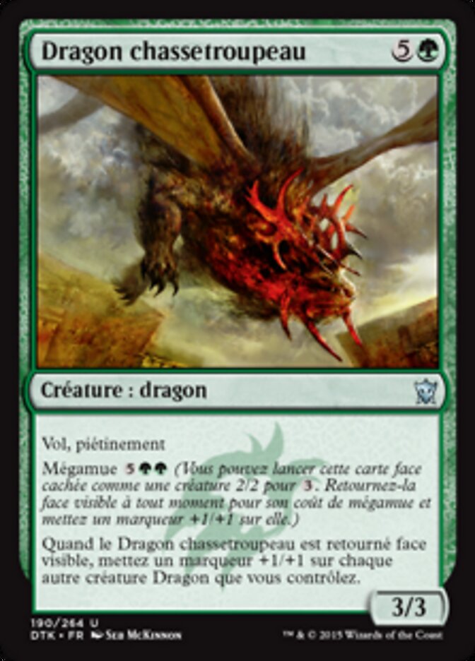Dragon chassetroupeau