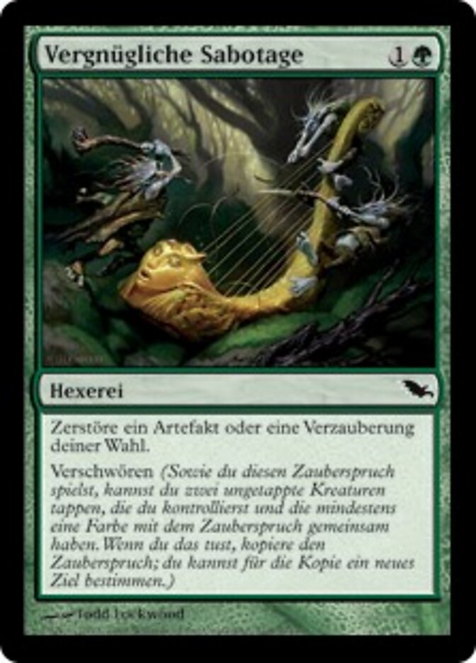 Vergnügliche Sabotage