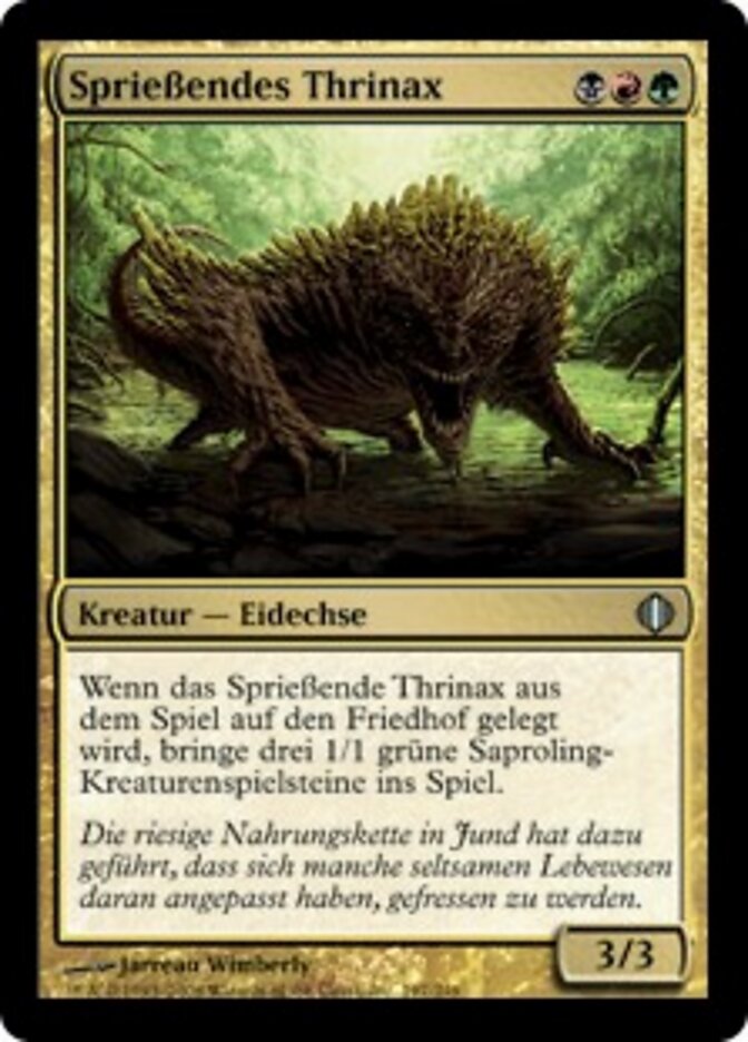 Sprießendes Thrinax