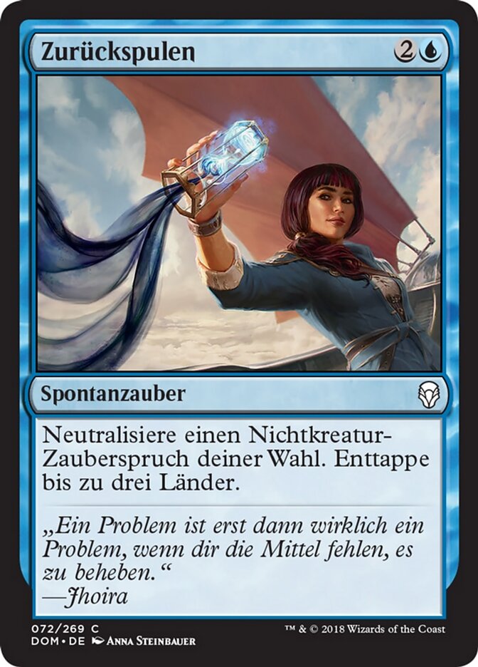 Zurückspulen