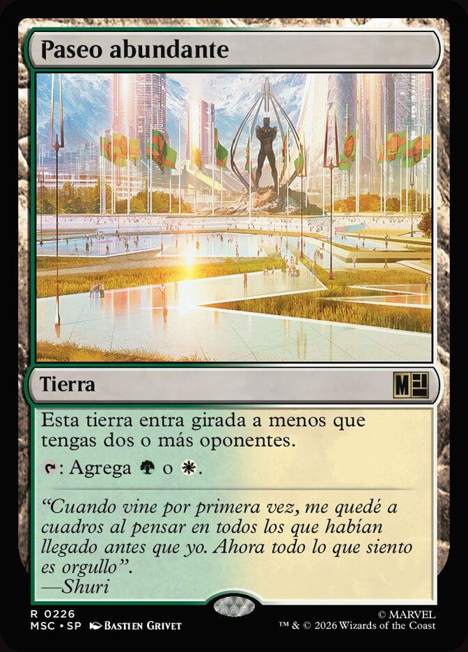Paseo abundante