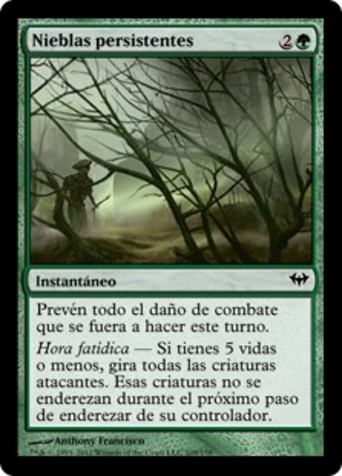 Nieblas persistentes