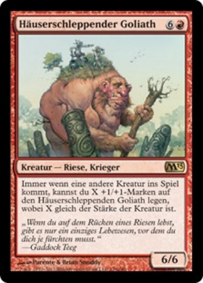 Häuserschleppender Goliath