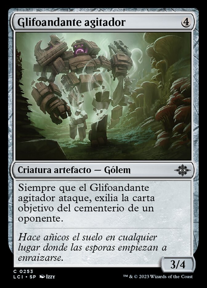 Glifoandante agitador