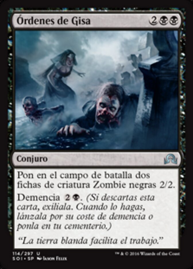 Órdenes de Gisa