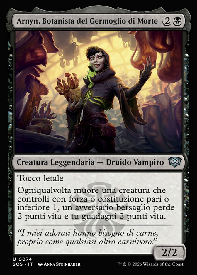 Arnyn, Botanista del Germoglio di Morte