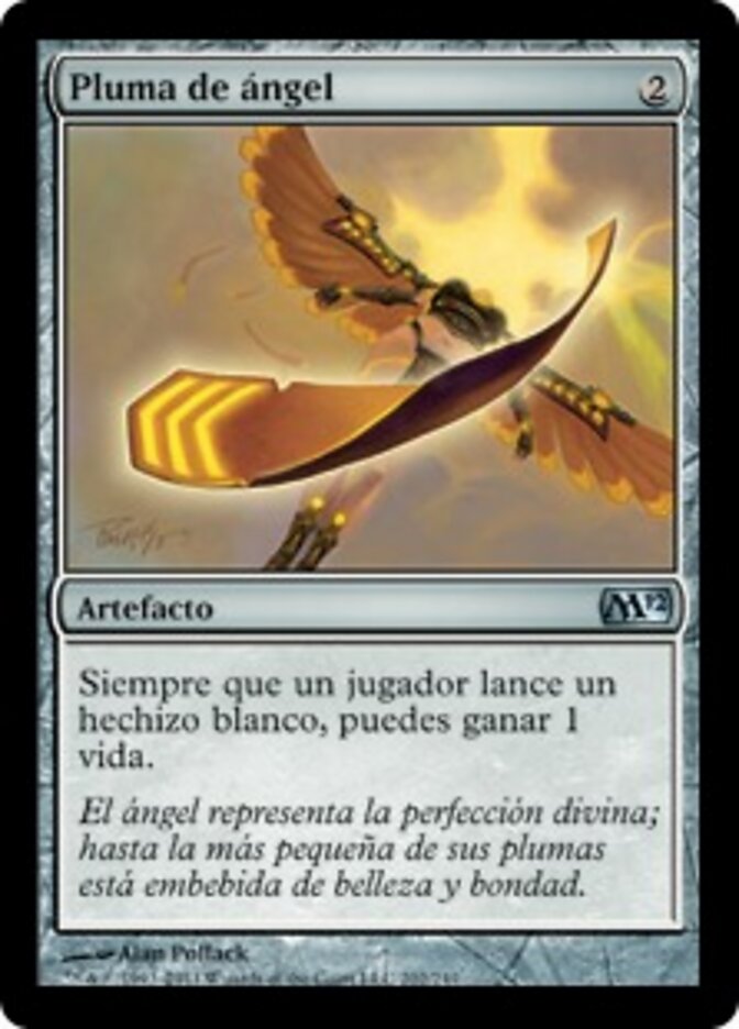 Pluma de ángel