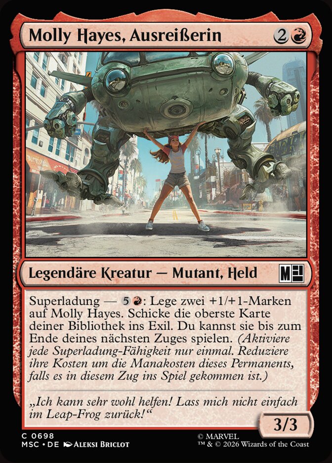 Molly Hayes, Ausreißerin