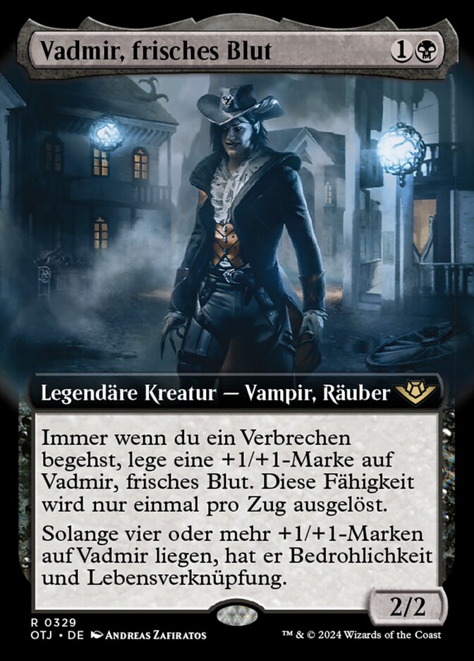 Vadmir, frisches Blut
