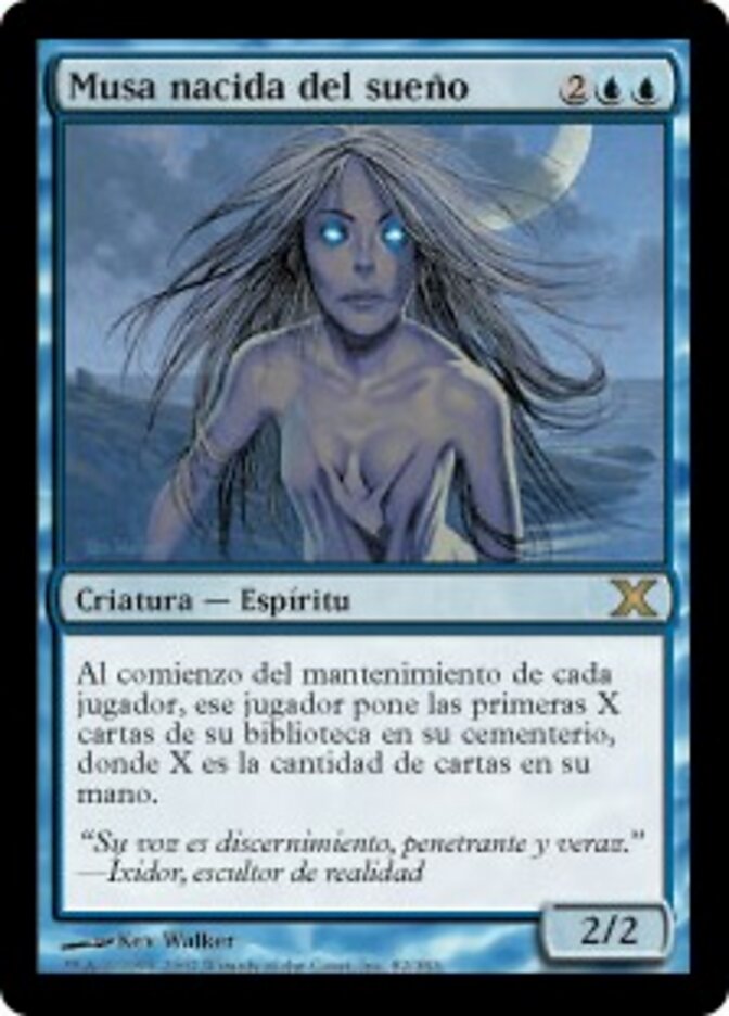 Musa nacida del sueño