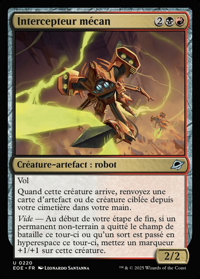 Intercepteur mécan