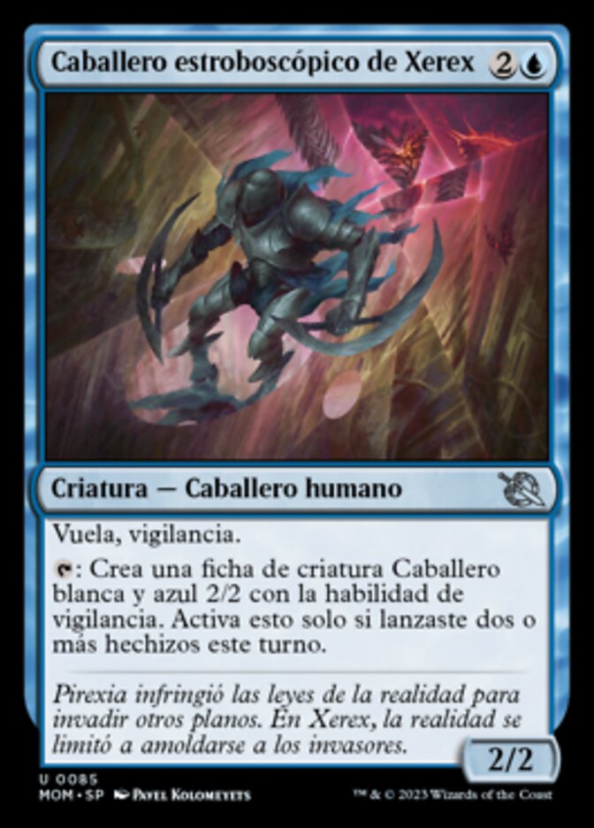 Caballero estroboscópico de Xerex