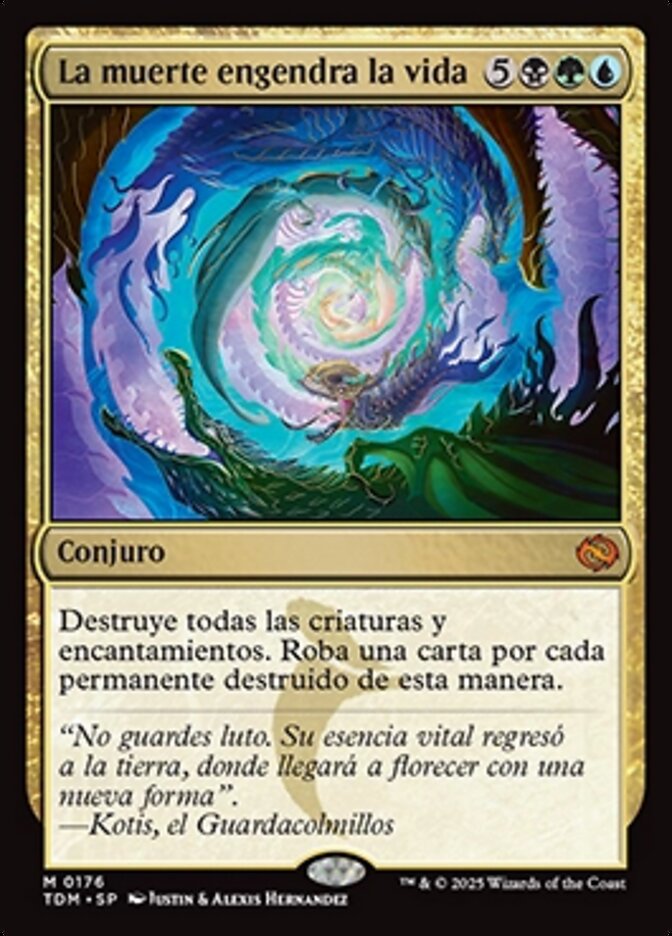 La muerte engendra la vida
