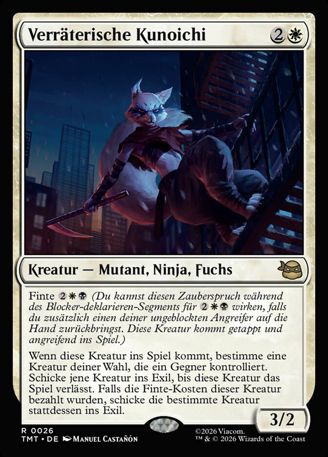 Verräterische Kunoichi