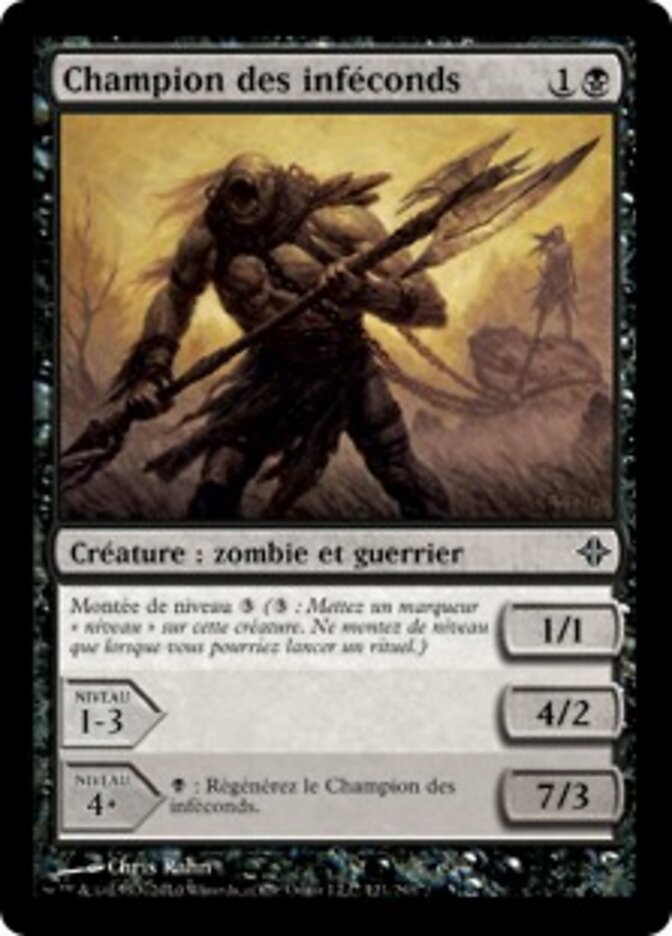 Champion des inféconds