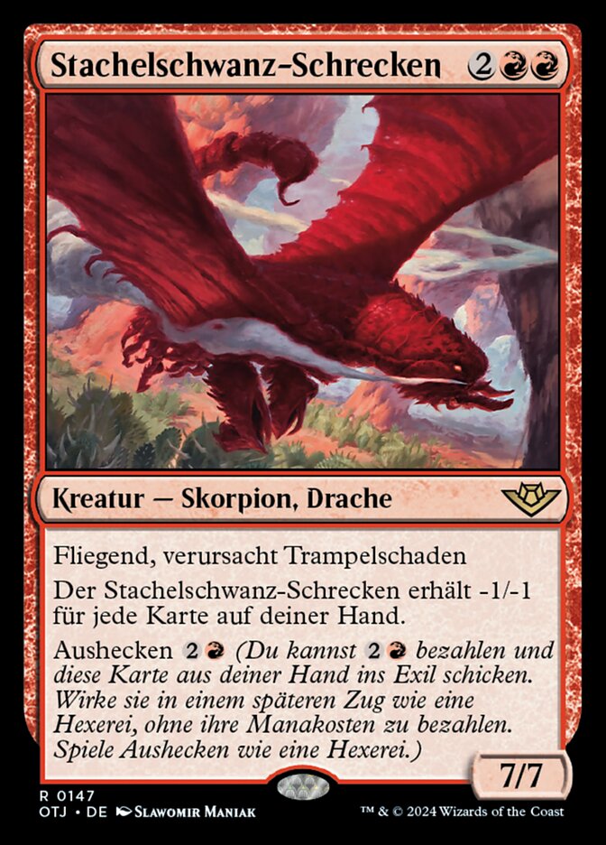 Stachelschwanz-Schrecken