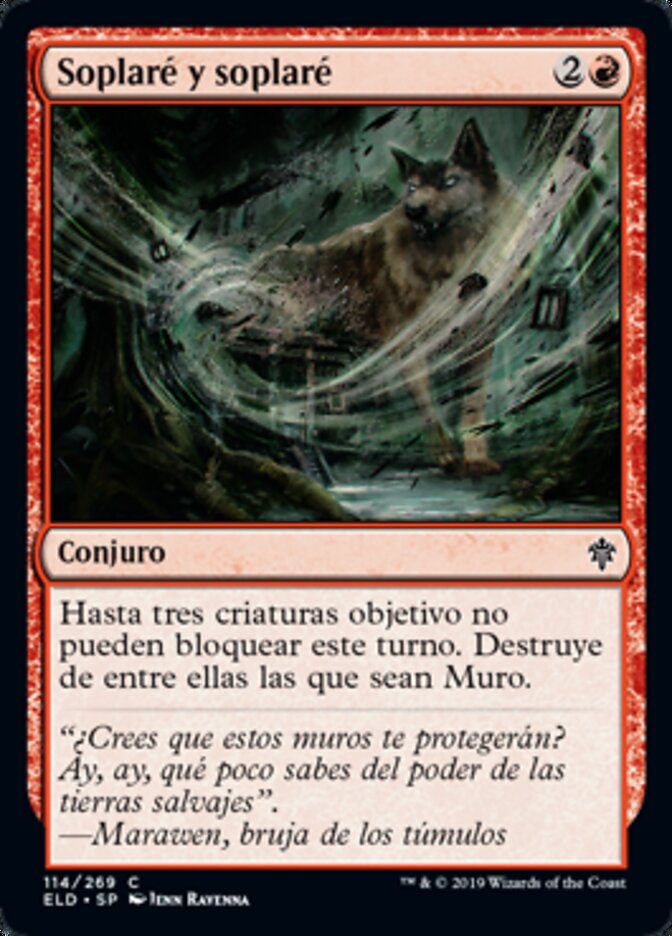Soplaré y soplaré