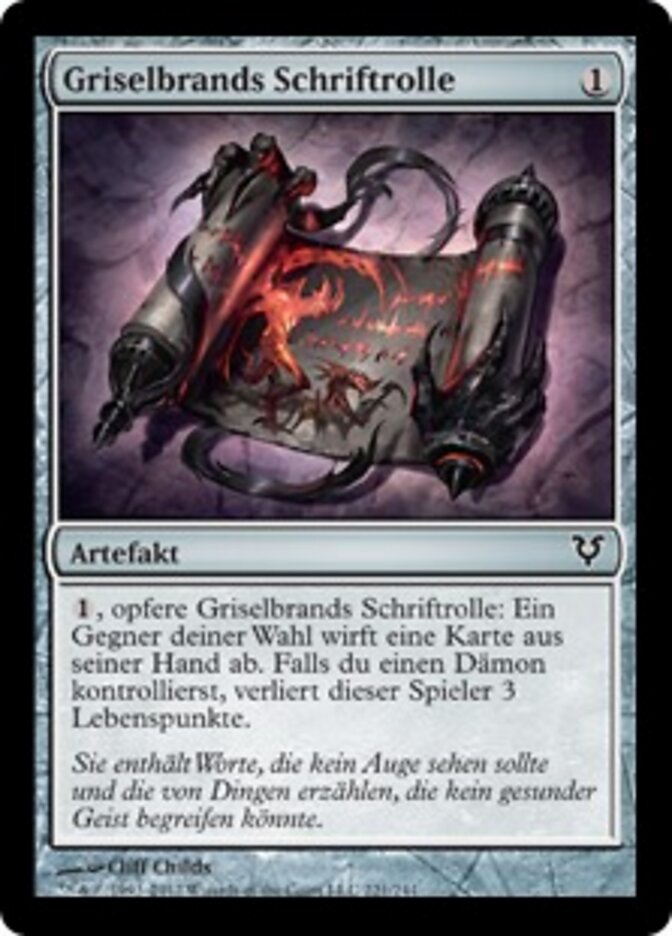 Griselbrands Schriftrolle