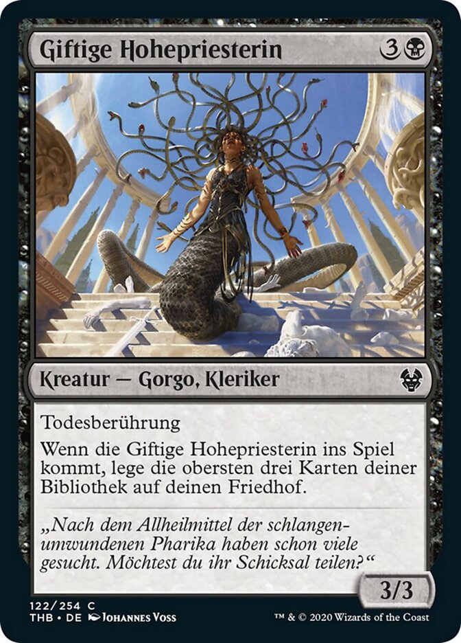 Giftige Hohepriesterin