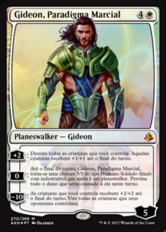Gideon, Paradigma Marcial