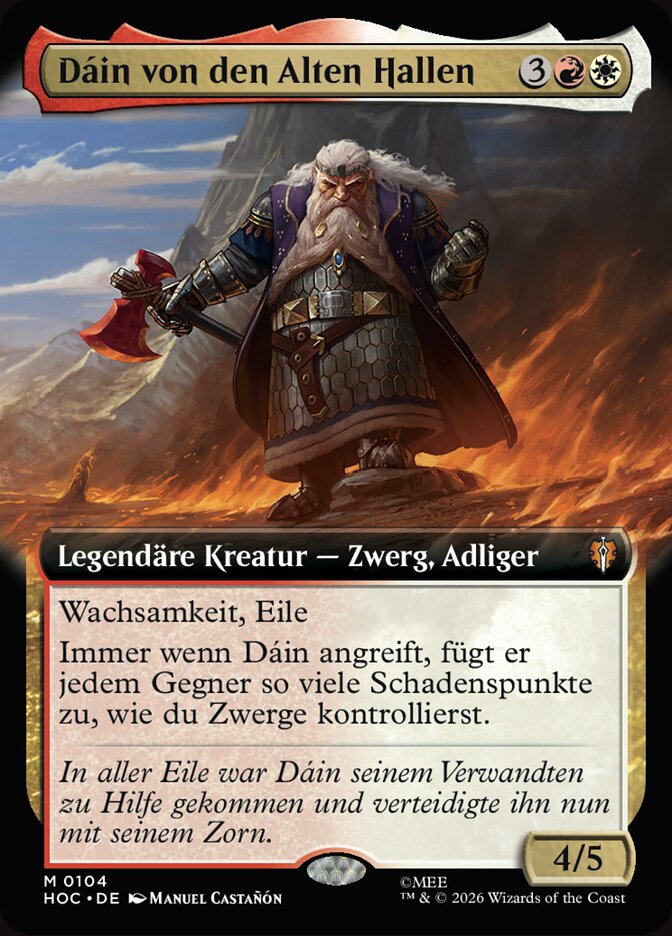Dáin von den Alten Hallen