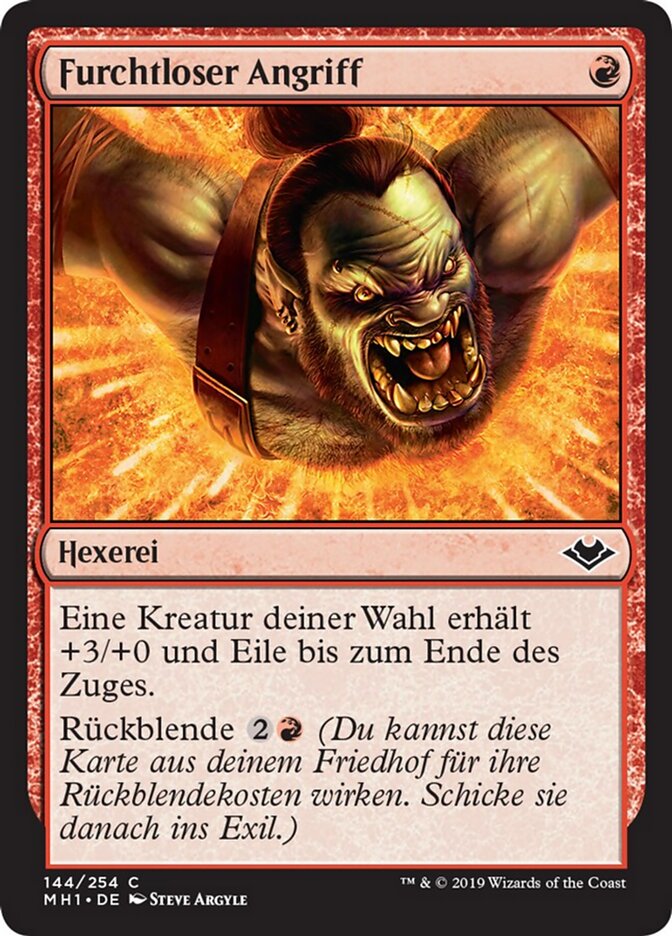 Furchtloser Angriff