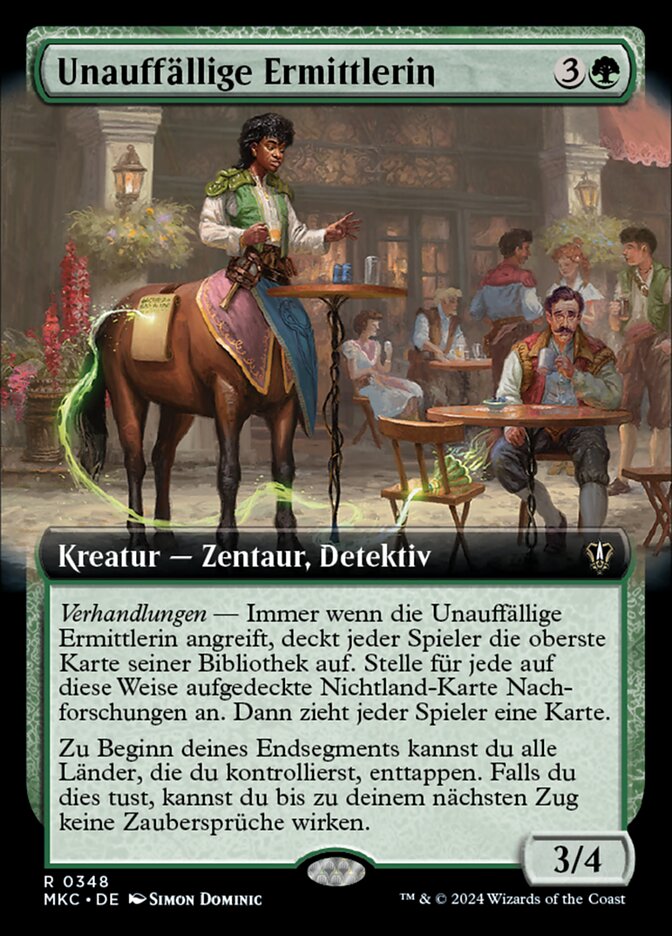 Unauffällige Ermittlerin