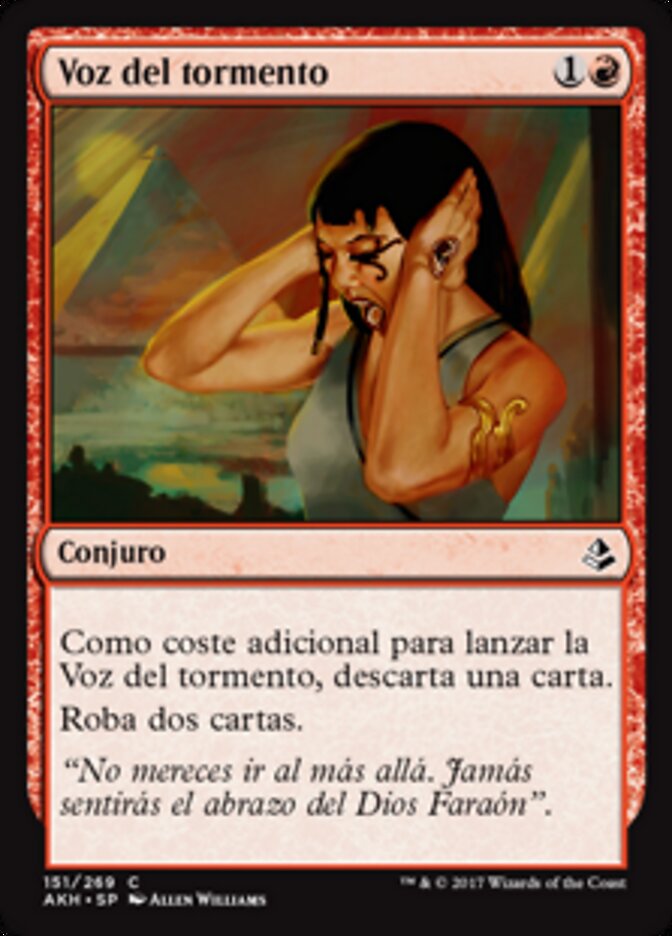 Voz del tormento