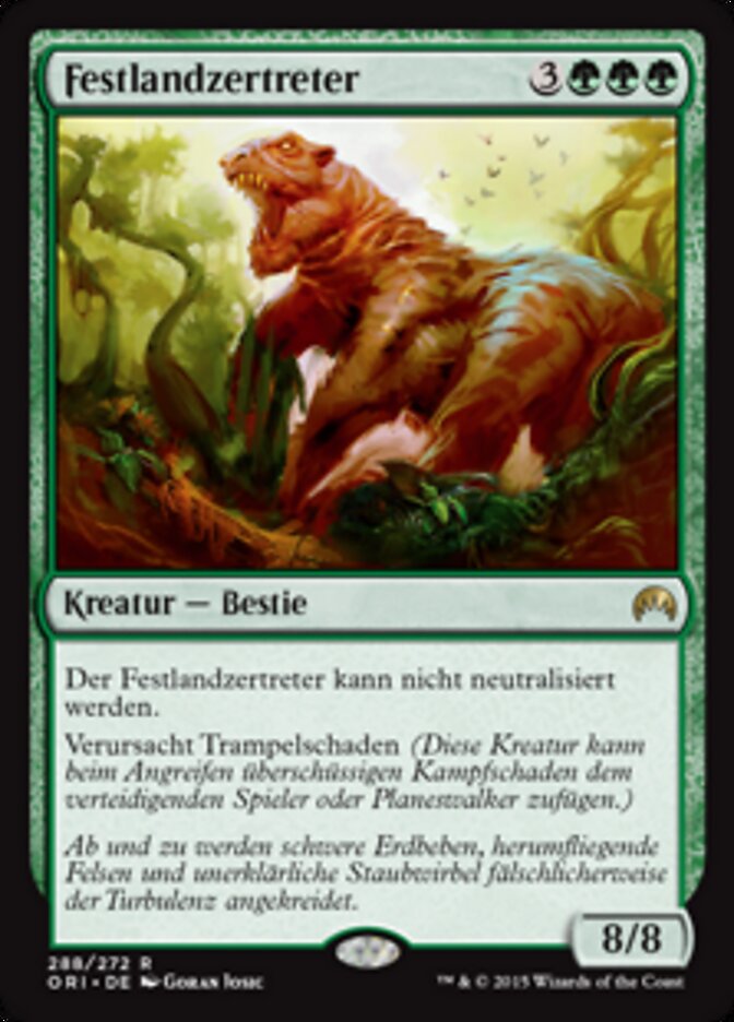 Festlandzertreter