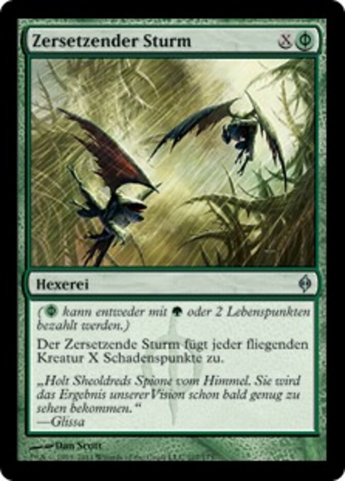 Zersetzender Sturm