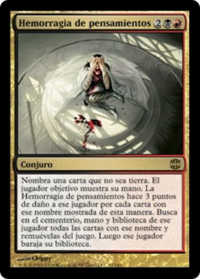 Hemorragia de pensamientos