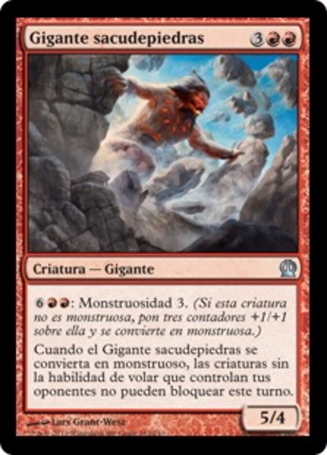 Gigante sacudepiedras