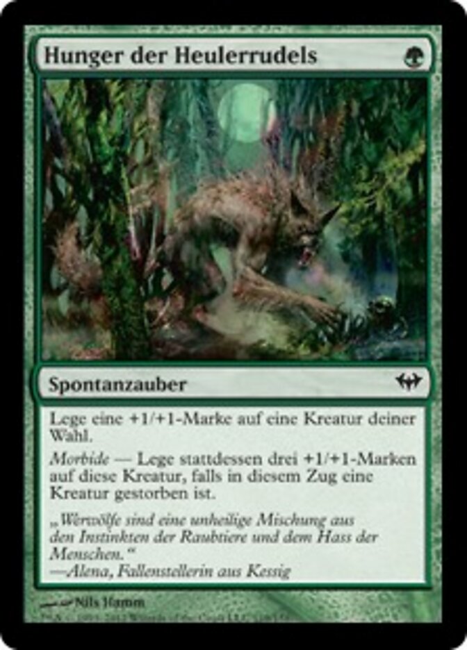 Hunger der Heulerrudels