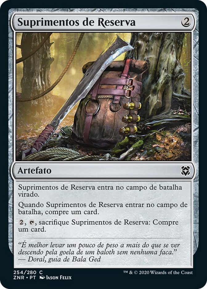 Suprimentos de Reserva