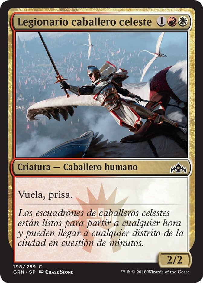 Legionario caballero celeste