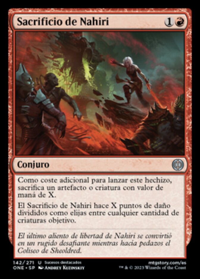 Sacrificio de Nahiri