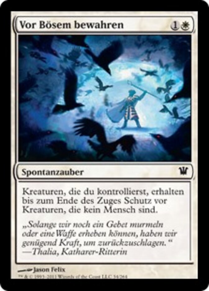 Vor Bösem bewahren