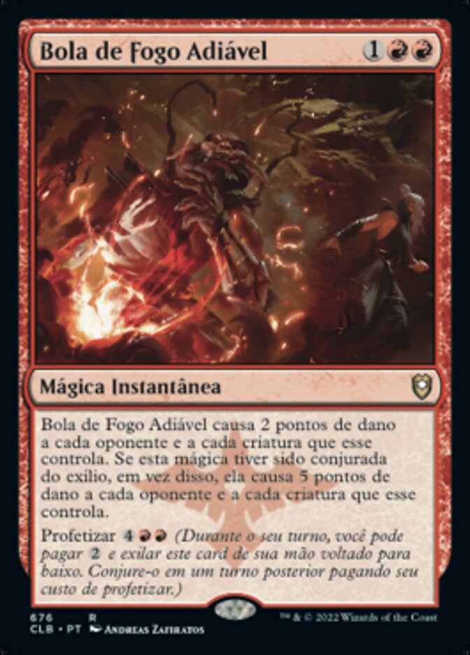 Bola de Fogo Adiável