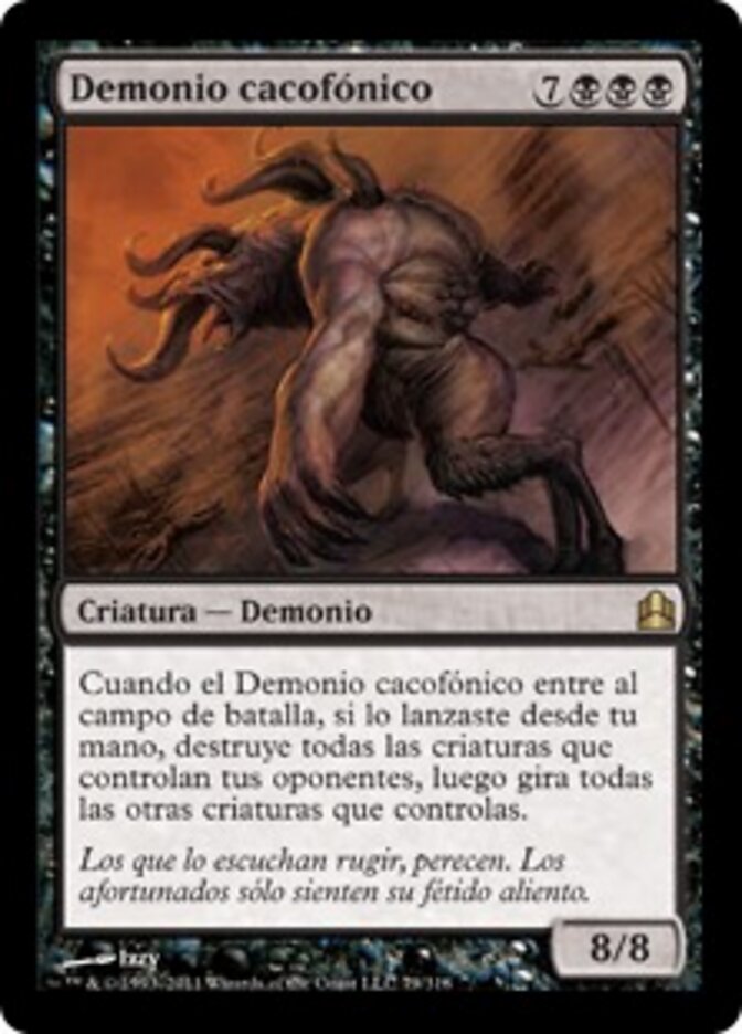 Demonio cacofónico