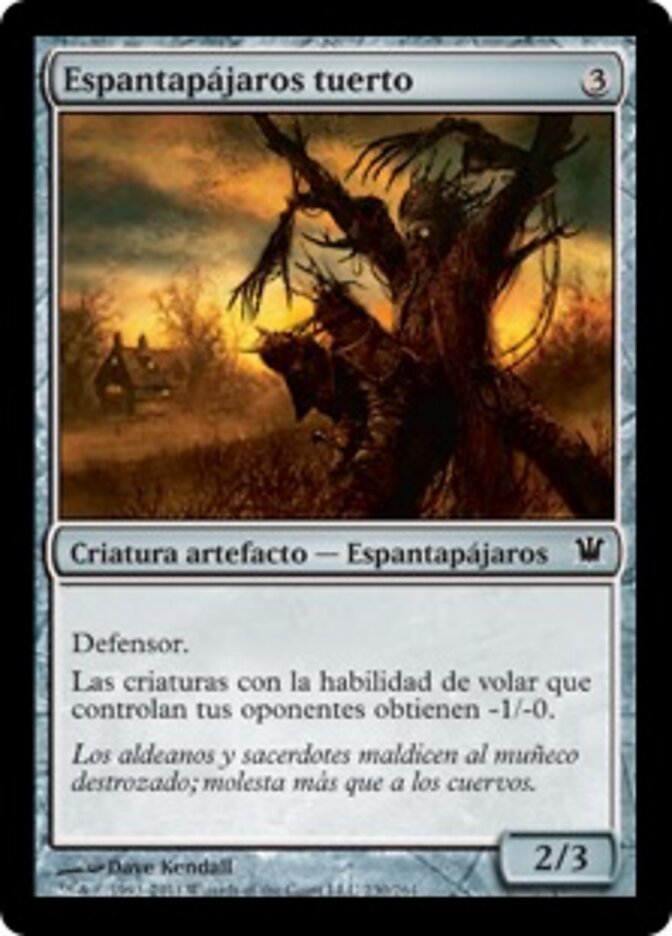 Espantapájaros tuerto
