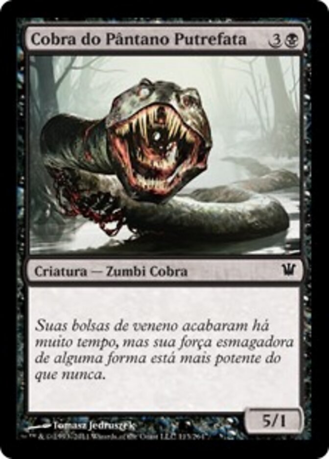 Cobra do Pântano Putrefata