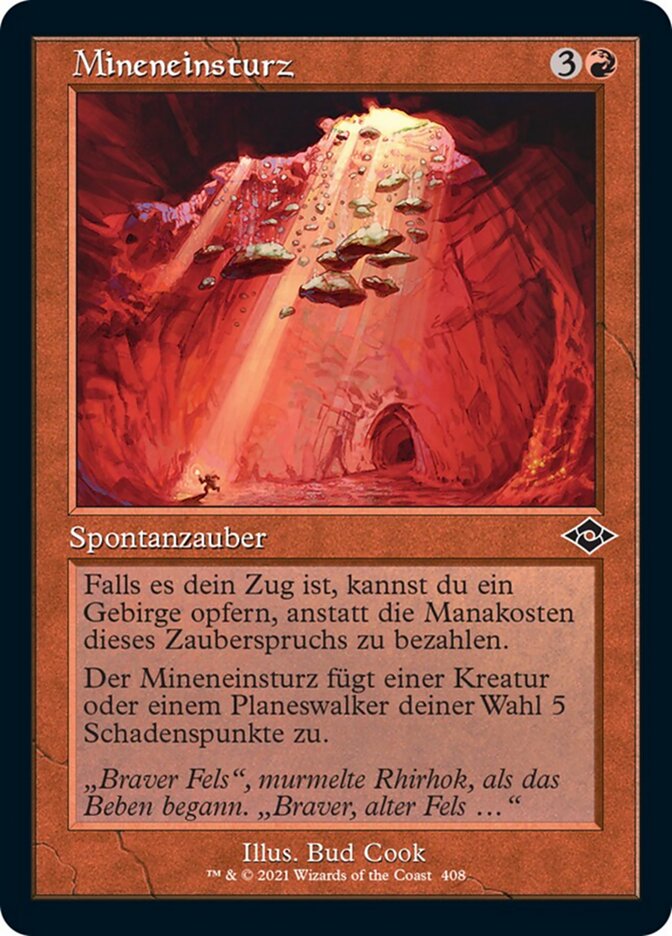 Mineneinsturz