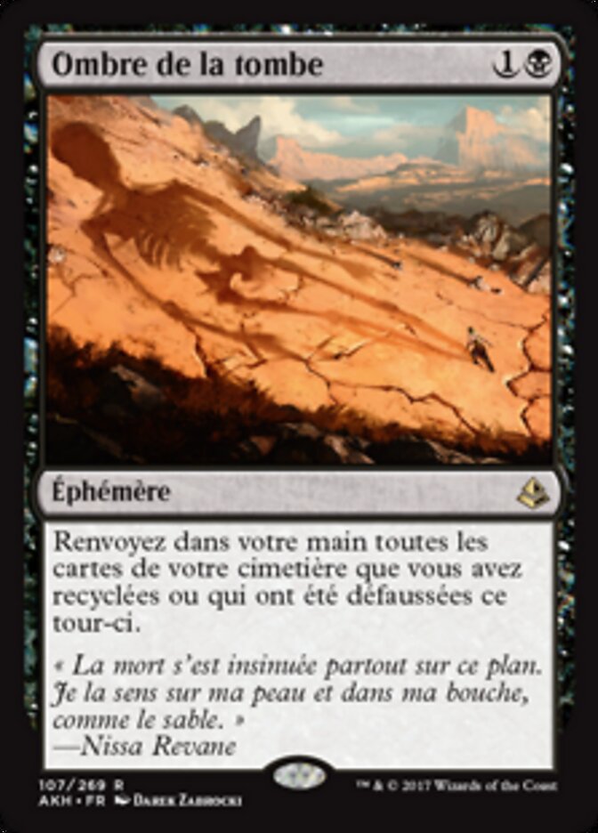 Ombre de la tombe