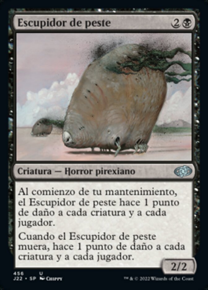 Escupidor de peste