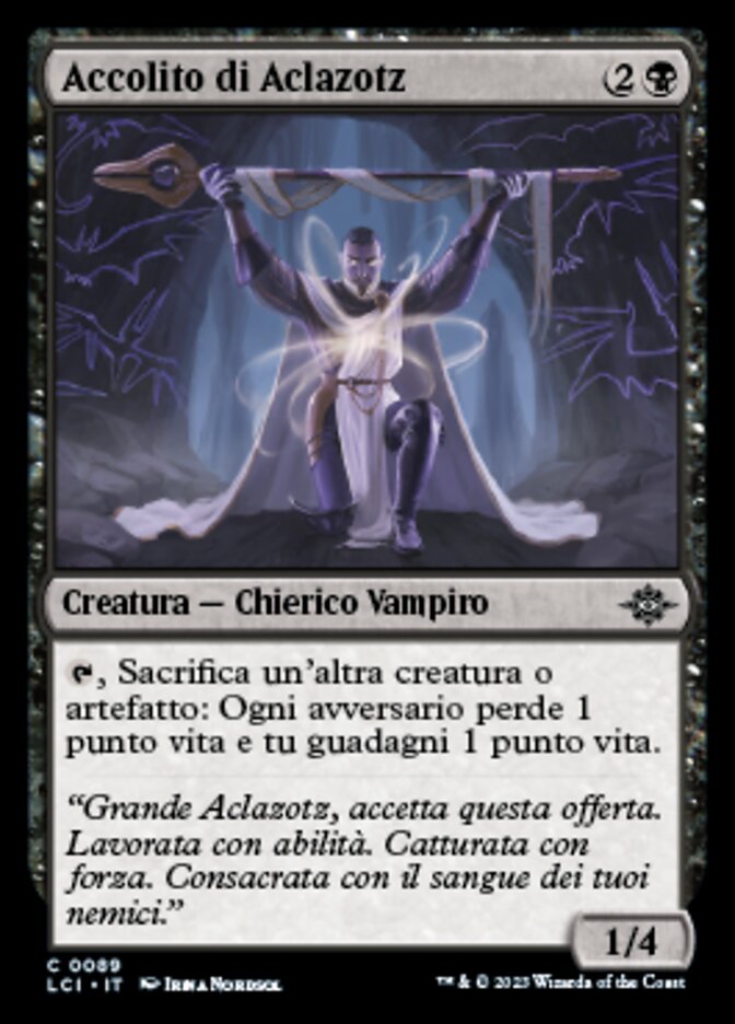 Acolyte of Aclazotz